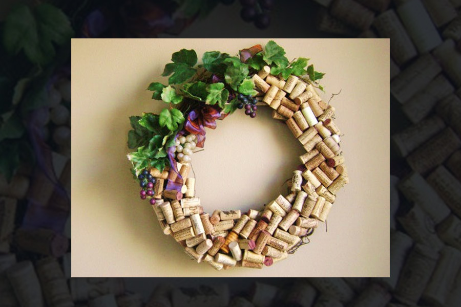 Cork Wreath